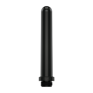 Anal Duschmunstycke Svart 13 cm ABS Plast