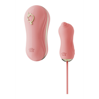 Vibrerande Sugvibrator med Pump, Silikon & ABS