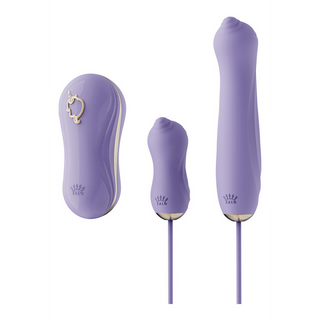 Sugvibrator med Pump & Tillbehör, Vibrerande & Stötsimulerande