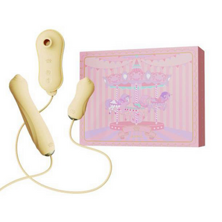 Sugande Vibrator med Pump & Tillbehör - Vibrerande & Pulserande