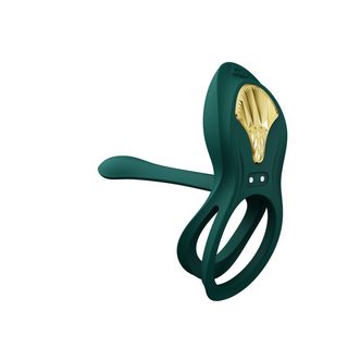 Kraftfull Ergonomisk Vibrator för Män - Turkosgrön