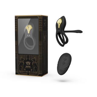 Bärbar Vibrator för Män - Kraftfull, Obsidiansvart