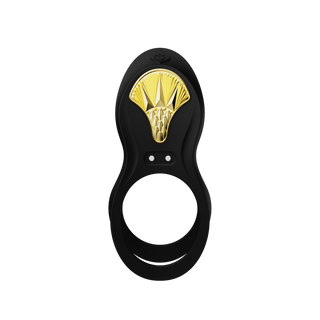 Bärbar Vibrator för Män - Kraftfull, Obsidiansvart
