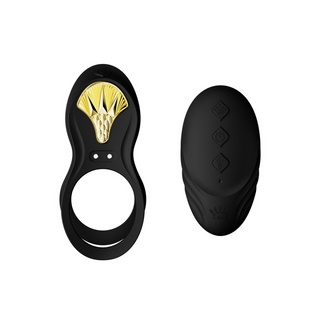 Bärbar Vibrator för Män - Kraftfull, Obsidiansvart