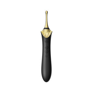 Klitorisvibrator Obsidian Svart, 4 Tillbehör & Hög Intensitet
