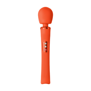 Vibrerande Wand Vibrator - Djup Vibration, Orange