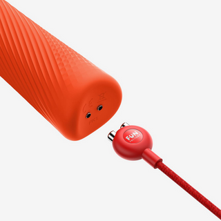 Vibrerande Wand Vibrator - Djup Vibration, Orange