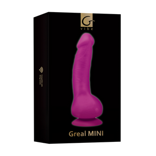 Mini Strap-On Dildo, Vibrerande & Fjärrstyrd, Fuchsia