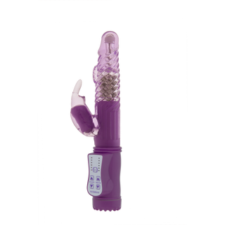 Vibrerande Kanin med Rotation & Vibration - 8 Mönster, 36 Inställningar