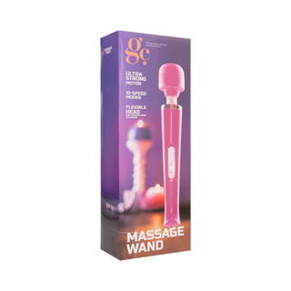 Vibrerande Massage Wand, 10 Hastigheter, Flexibel