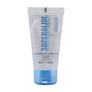 Vattenbaserat Glidmedel Superglide, 30ml - Långvarig