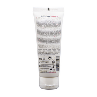 Glidmedel Superglide Ätbar Vattenbaserad - Hallon 75ml