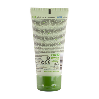 Vattenbaserat Glidmedel 50ml - Ekologiskt Veganskt glid