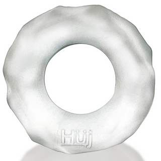 Mjuk Stretchig Silikon Cockring - Klar