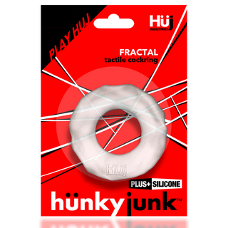 Mjuk Stretchig Silikon Cockring - Klar