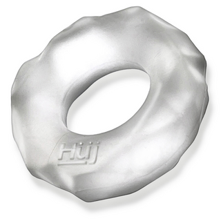 Mjuk Stretchig Silikon Cockring - Klar