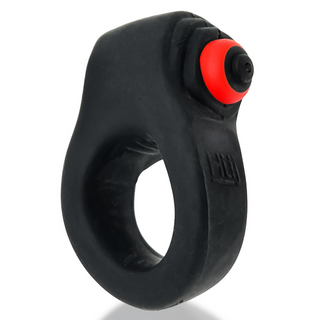 Vibrerande Cockring, Stretchig med Pulserande Vibrator