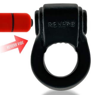 Vibrerande Cockring, Stretchig med Pulserande Vibrator