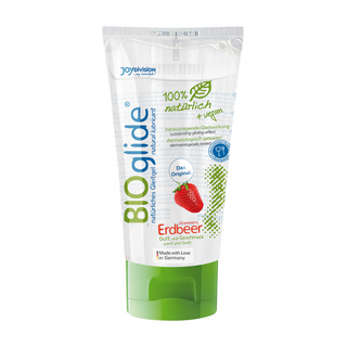 BIOglide Vegan Glidmedel Jordgubbssmak 80 ml