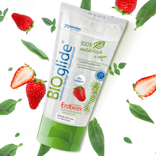BIOglide Vegan Glidmedel Jordgubbssmak 80 ml