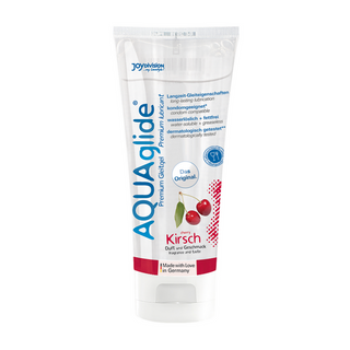 AQUAglide Cherry - Smak Smörjmedel, Vattenbaserat - 100 ml