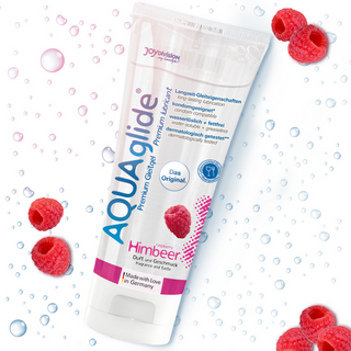 AQUAglide Hallon Smak Smak Smakglidmedel - 100 ml