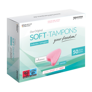 Mjuka Tamponer Normal, 50 st - Frihet utan snöre