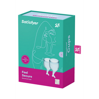 Ljusblå Kompakt Vibrator med Vibrerande Topp