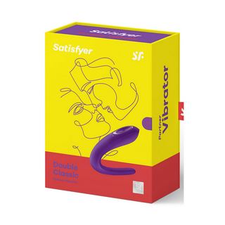 Parvibrator Dubbel Lila - G-Punkt & Klitorisvibrator