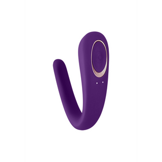 Parvibrator Dubbel Lila - G-Punkt & Klitorisvibrator