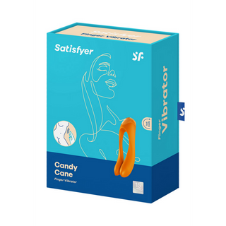 Orange Fingervibrator - Kraftfull Motor & Beröring