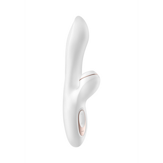 G-punkts Air Pulse Vibrator - Vit/Roséguld