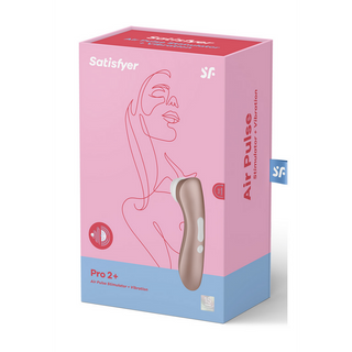 Airpulse Stimulator med Vibration - Guld