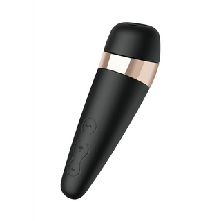 Airpulse Stimulator & Vibration - Svart/Guld:

Luftpuls & Vibration - Svart/Guld, Konisk Design