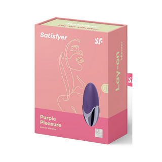 Violet Vibrator - Bred Yta, Ergonomisk Design, Påläggning