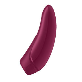 Luftpuls & Vibrationsstimulator - Ergonomisk, Röd