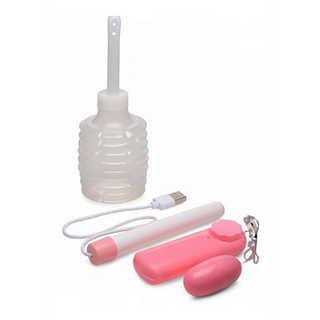 Realistisk TPE Torso Vibrator & Värmare