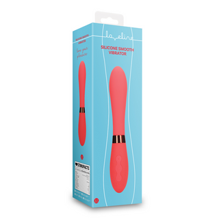 Silikon Vibrator - Mjuk Stimulering - Salsa Färg