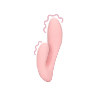 G-punktsvibrator Silikon - Cherry Chiffon, exakt stimulering
