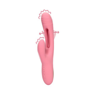 Fladdrande G-punktsvibrator Kanin Rosa – Klitoris & G-punkt