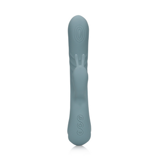 Kaninvibrator Fingerrörelse G-punkt & Klitoris - Grå