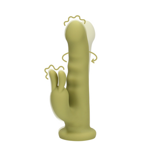 Ultra Mjuk Silikon Roterande Kaninvibrator - Salviagrön
Mjuk Roterande Kaninvibrator - Salviagrön