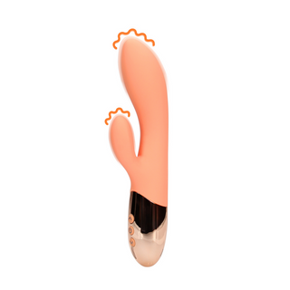 Ultra Mjuk Silikon Kanin Vibrator - Keramikpersika