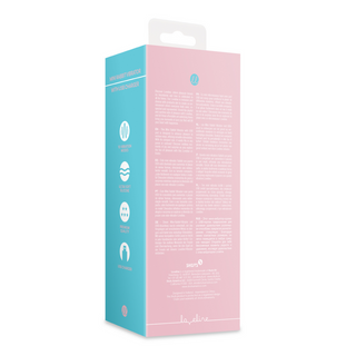 Mini Kaninvibrator USB-Laddbar Körsbärsröd