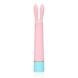 Mini Kaninvibrator USB-Laddbar Körsbärsröd