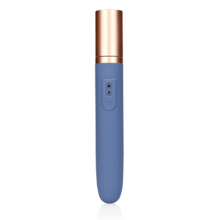 Resevibrator med Pump & Glidfack - Blå