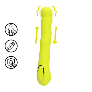 Vibrerande G-punktsvibrator - Lime Passion