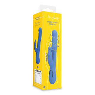 Vibrerande Kanin Vibrator - G-punkt & Klitoris, Jetset Blå
