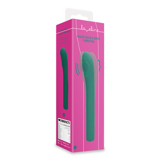 Pulserande G-punktsvibrator - Grön Kristall, Prickstimulering