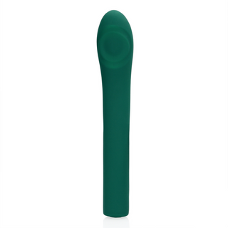 Pulserande G-punktsvibrator - Grön Kristall, Prickstimulering